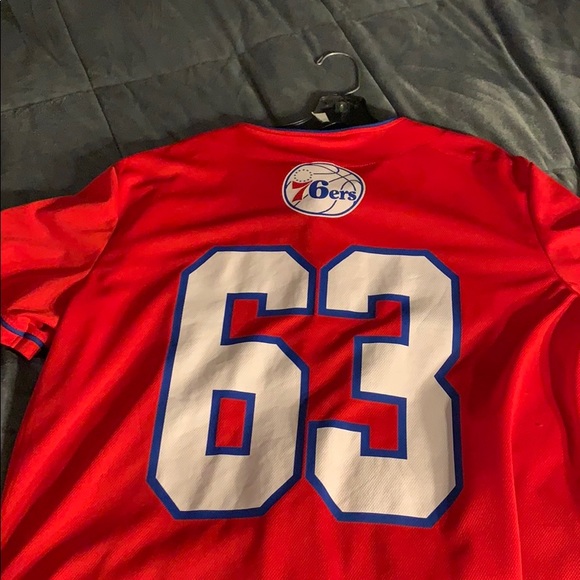 76ers baseball tee - Picture 2 of 2